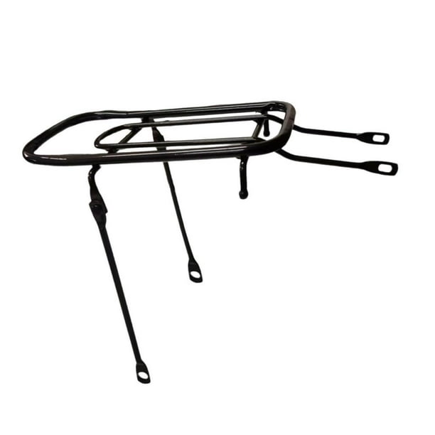 Portabicicletas trasero, portabicicletas para niños, portabicicletas de acero metálico para turismo 32cmx13.5cmx24cm