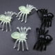 thumbnail image 4 of Bewildely Halloween Horrible Big Black Furry Fake Spider bat Insectos de plástico Juguetes Fiesta de vacaciones o trato Decoración de Halloween Kits de decoración para fiestas negro 50 pcs, 4 of 6