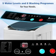 Ktaxon 17.8lbs Portable Fully Automatic Washing Machine W/ Drain Pump