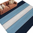 thumbnail image 2 of Area Rug for Living Room, Green Wood Grain Non-Slip Indoor Ex Large Carpet for Bedroom/Dining Room, Rustic Retro Wooden Plank Farmhouse Washable Low-Profile Rectangle Floor Runner Rugs - 8 x 10 Ft, 2 of 7