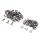 thumbnail image 1 of Ganchos de Metal para Bricolaje Perfecl Sujetadores de Ojos Gancho para El Cuello Negro, 1 of 7
