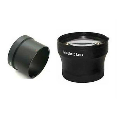 Tele TelePhoto Lens + Tube bundle for Canon Powershot G10, Canon G11, Canon G12 Digital