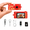 Red, variant on S168 Mini Digital Camera, 1440P HD Portable Keychain Camera with 7 Filters, Built-in Light, 16GB Card, USB-C Cable, Compact Digital Camera &Gift-Ready Box for Travel, Parties, Vlogging, White