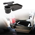 thumbnail image 4 of Soporte Universal para reposacabezas de coche, organizador de bebidas, bandeja plegable para mesa de asiento trasero, 4 of 5