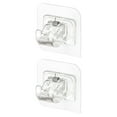 thumbnail image 2 of No Drill Curtain Rod Bracket, Curtain Rod Bracket Hook Wall Mount 2 Packs  for Home, 2 of 7