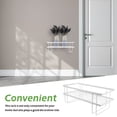 thumbnail image 3 of Over Toilet Storage Rack Bathroom Sundries Organizer Single-layer Rack for Home, 3 of 5