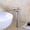 Brushed, variant on Waterfall Faucet for Bathroom Sink, Hot and Cold Water Mixer Tap, Brass Bathroom Vanity Faucet, Single Handle Bathroom Faucet High, Black