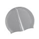 thumbnail image 5 of Gorro de natación Gorros de natación de silicona Fácil de usar y quitar Elástico Antideslizante Protección para los oídos para el cabello Mantenga el Gris, 5 of 8