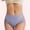 Blue, variant on Kiplyki Flash Deals Womens Underwear Thin Mid Waist Postpartum Briefs Waist Closing and Hip Lifting Mesh Breathable Pure Panties