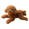 thumbnail image 6 of Sioweci Dog Doll Soft Lifelike Teddy Dog Stuffed Animal Exquisite Workmanship Cartoon Stuffed Doll Toy for Kids Khaki L, 6 of 13
