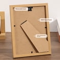 thumbnail image 7 of Wood Picture Frame, Tabletop or Wall Mount for Photos, 7 of 7