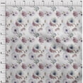 thumbnail image 3 of oneOone Cotton Poplin Twill White Fabric Florals Sewing Fabric By The Yard Printed Diy Clothing Sewing Supplies 56 Inch Wide-0MM, 3 of 4