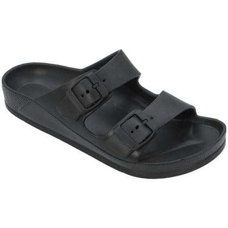LAVRA Women s Double Buckle Sandals EVA Summer Slides