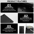 thumbnail image 5 of Keyohome ABS Plastic Automatic Card Shuffler U Shape Slot Electric Shuffling Machine Versatile Battery Powered Card Shuffling Machine for Various Standard Size Cards, 5 of 10
