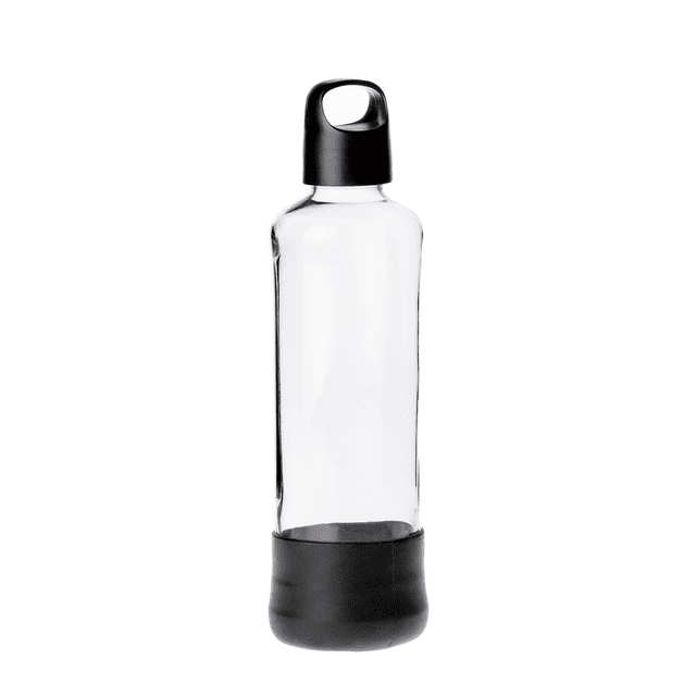 Botella Termo De Vidrio Con Protector Borgonovo 750ml Borgonovo Water2go