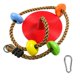 thumbnail image 2 of Columpio de Árbol para Niños Baoblaze Asiento de Disco Único con Cuerda y Gancho, 2 of 8