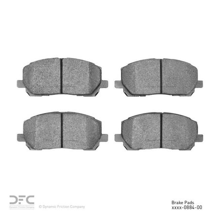 Dynamic 1311-0884-00 DFC 3000 Semi-metallic Brake Pads