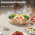 thumbnail image 3 of WhiteRhino 2.8L/3Qt Glass Casserole Dish with Lid,Oval Glass Baking Container for Oven Cooking,Kitchen Storage, 3 of 9