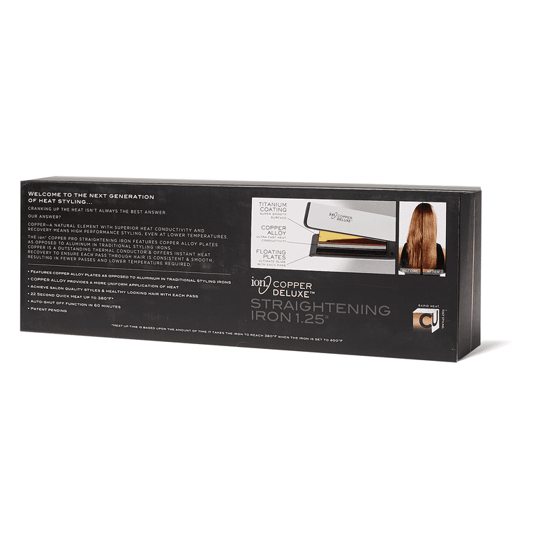 Ion Copper Straightening Iron 1 1 4 Inch