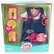 baby alive 2 in 1 reversible outfit adorable in denim (for my baby alive, my ..