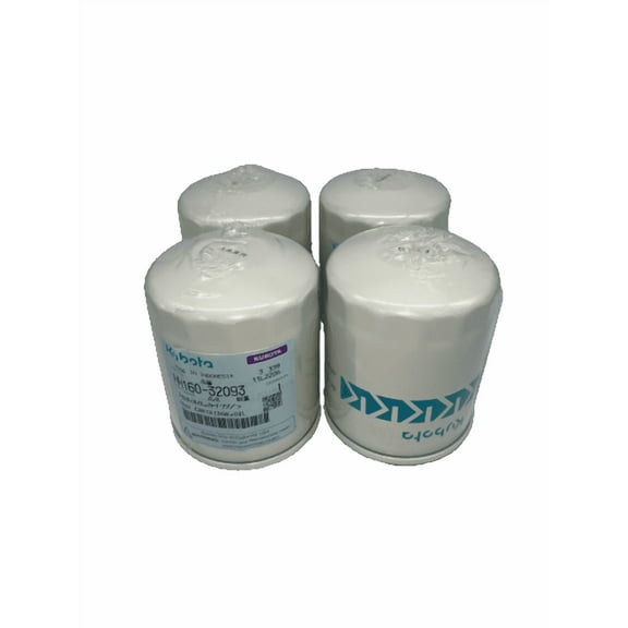 Genuine Kubota Oil Filter 4 Pack HH160-32093 16271-32090 Grasshopper 10080