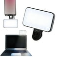 thumbnail image 2 of Portable Mini Selfie Fill Light Rechargeable 3 Modes Brightness Adjustable D9C4, 2 of 9