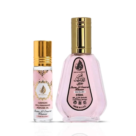Paquete de fundas de rubor rosa Perfume Ard Al Zaafaran Al Emarat