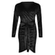 thumbnail image 4 of Vestido de falda de vestido de color sólido elegante casual sexy elegante de las mujeres de la moda Wmkox8yi  FGJ736, 4 of 5