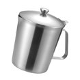thumbnail image 4 of Pichet à Mousser le Lait, Pichet en Acier Inoxydable Robuste 500ml avec Poignée pour Bar à Café, 4 of 7