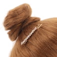 thumbnail image 2 of Minkissy 2 Pairs Rhinestone Hair Barrettes Women in Assorted Color for Engagements, 2 of 4