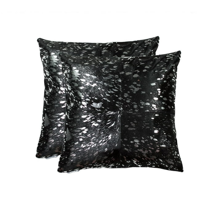 TORINO QUATTRO COWHIDE PILLOW 18"X18" 2-PACK