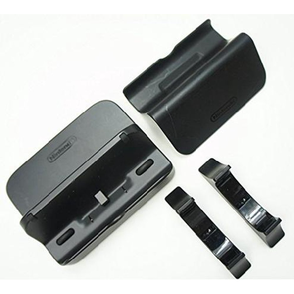Nintendo Wii U Gamepad Black Cradle / Stand / Console Holder [Bulk