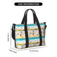 thumbnail image 2 of Rocae Funny Farm for Travel Shoulder Bag Top Handle Handbag with Yoga Mat Buckle for Gym, Work, Travel, 2 of 7