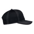 thumbnail image 3 of Gorra Dc Shoes Hombre Capstar Negro Snapback Negro Único Liso, 3 of 6