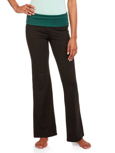 No Boundaries Juniors' Flare Yoga Pants 