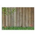 thumbnail image 1 of Farmland Cutting Board, Fresh Spring Season Jardin with Butterflies and Ladybugs in Park Scene Art, Decorative Tempered Glass Cutting and Serving Board, Small Size, Multicolor, by Ambesonne, 1 of 1