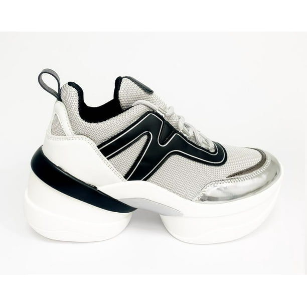Tenis Sneakers Casual para Dama Hanna MX Dayva Silver