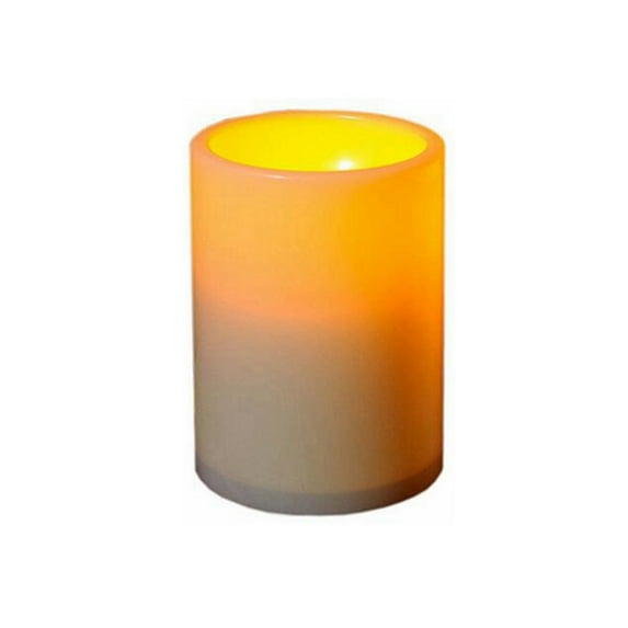 Topchances Set of 1 Flameless Votive Candles,Flameless Flickering LED Candle Lights, Battery Operated LED Tea Lights for Wedding,Table,Festival,Halloween,Christmas Decoration