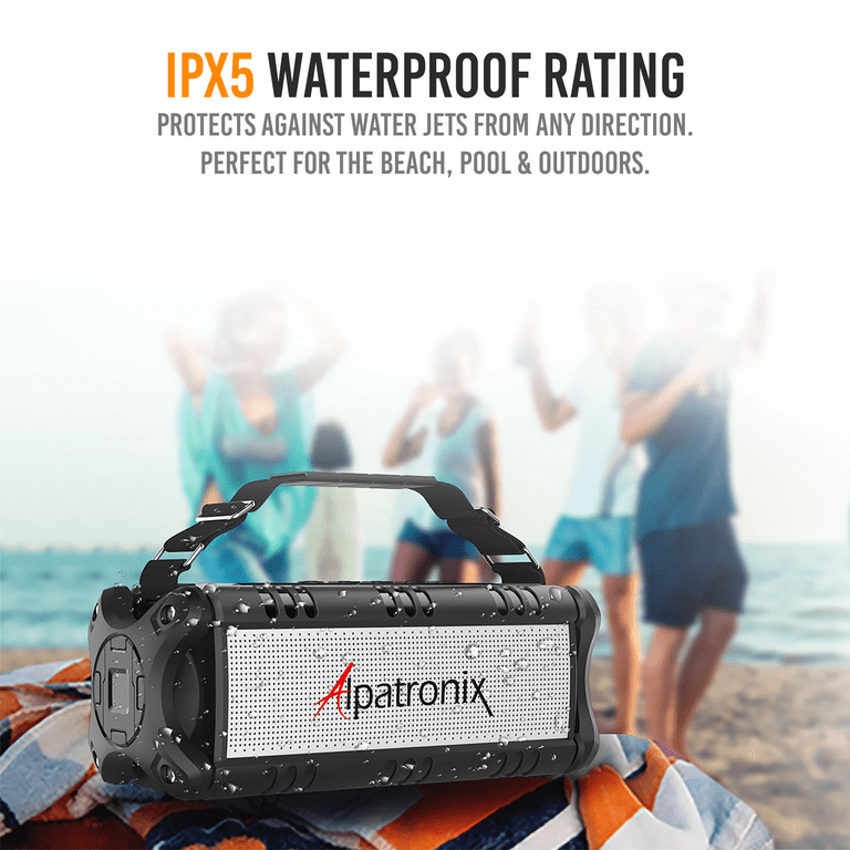 Alpatronix AX500 60W Waterproof Portable TWS Bluetooth Speaker