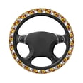 thumbnail image 3 of Haiem Cute Dog Print Steering Wheel Cover 15 Inches for Women Men, Neoprene Anti-Slip Cute Car Steering Wheel Grip Wrap Car Accessories Protective Case Cover for Vehicle Truck SUV, 3 of 8