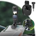 thumbnail image 1 of Klonfd Camera Accessories For Action Cameras ZJ846 Motorcycle Windshield Clamp For Insta360X5 And Series Stable Solution For Riding And Filming, 1 of 6