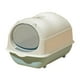 thumbnail image 1 of Caja de arena para gatos con tapa y capucha, inodoro completamente cerrado, arena grande para gatos Gris claro, 1 of 9