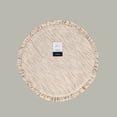 thumbnail image 6 of Mainstays Lilli Fabric Placemat, Natural, 17" Round, 1 Piece, 6 of 6