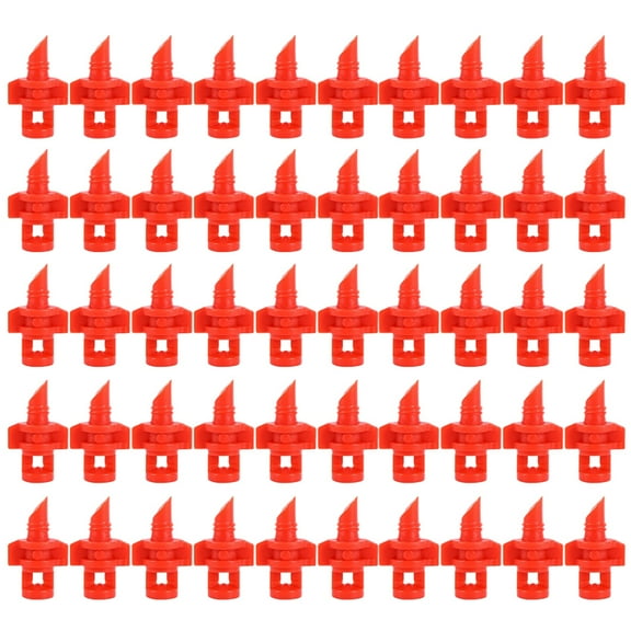 Ayyufe 50Pcs 180/360 Degree Lawn Sprinkler Garden Water Spray Durable Misting Nozzle