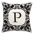 thumbnail image 2 of Creative Products P Monogram 18x18 Indoor / Outdoor Pillow, 2 of 3