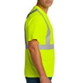 thumbnail image 5 of High Visibility Short Sleeve T-Shirts for Men Hi Vis Reflective Class 2 Mesh Tee (Safety Yellow 4 Pack XL), 5 of 6