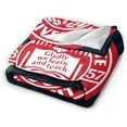thumbnail image 2 of Illinois State University Logo Fleece Blanket, Very Soft Microfiber Flannel Blanket for Couch Warm and Cozy for All Seasons, 2 of 6