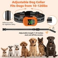 thumbnail image 4 of Collar de adiestramiento para perros - Collar de adiestramiento para perros de 4900 pies con control remoto, collar eléctrico impermeable IP67 con 4 modos de adiestramiento, 4 of 7