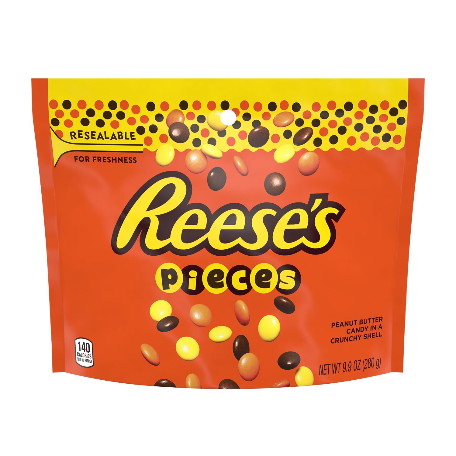 REESE'S, PIECES Peanut Butter in a Crunchy Shell ...