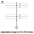thumbnail image 3 of Atflbox Adjustable Shooting Target Stand for Outdoor, Paper Shooting Target Stand, Range BB Gun Airgun, 3 of 7